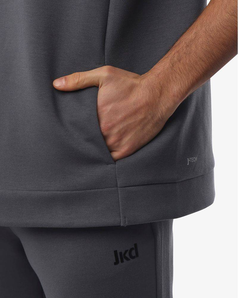 Jaked FELPA SMANICATA CAPPUCCIO ZENITH I Più Venduti