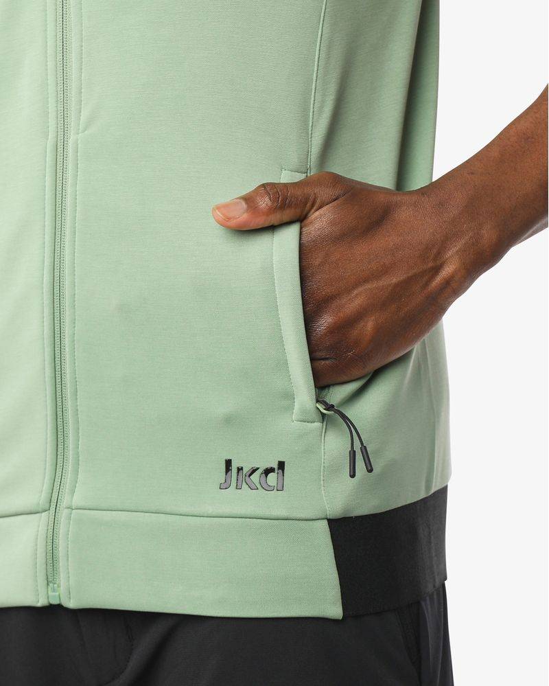 Jaked FELPA SMANICATA FULL ZIP JOMEI Qualità Garantita