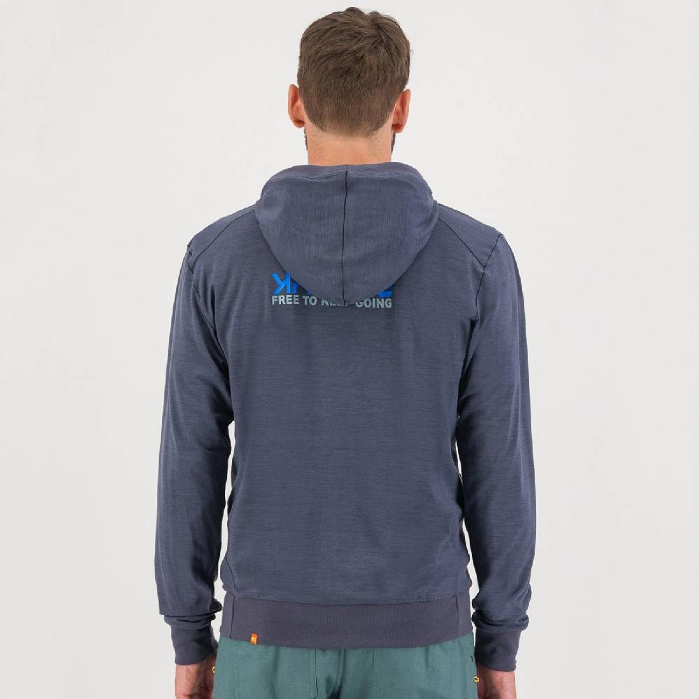 Karpos COPPOLO MERINO FULL ZIP HOODIE Saldi Di Fabbrica