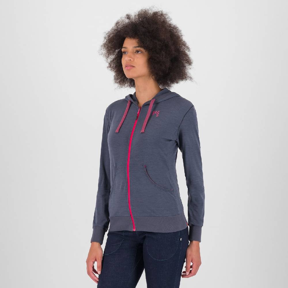 Karpos COPPOLO MERINO W FULL ZIP HOODIE Sottocosto