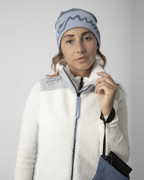 Lamunt SOPHIA GILET COZY IBRIDO Nuovo