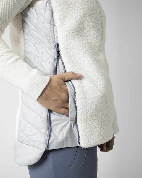 Lamunt SOPHIA GILET COZY IBRIDO Nuovo