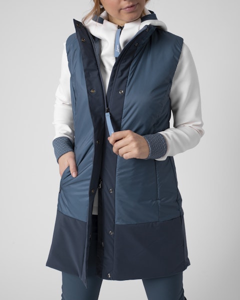 Lamunt ELENA GILET LUNGO IN CASHMERE Offerte