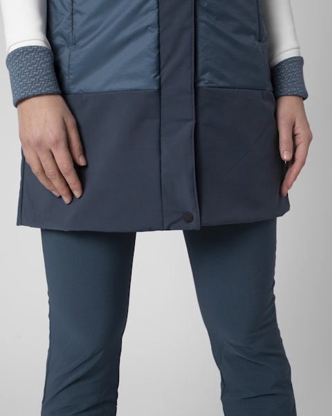 Lamunt ELENA GILET LUNGO IN CASHMERE Offerte
