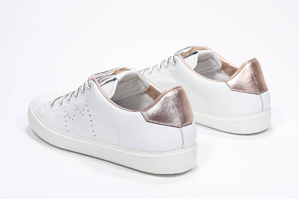 Leather Crown LC06 | Rame & Bianche - Basse - Donna Affare Del Giorno