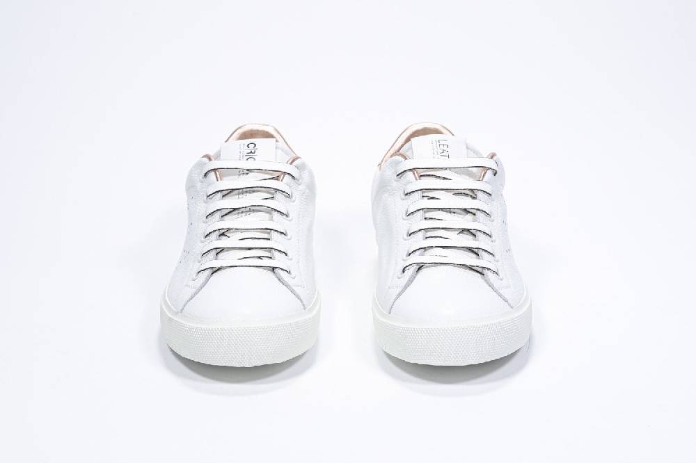 Leather Crown LC06 | Rame & Bianche - Basse - Donna Affare Del Giorno
