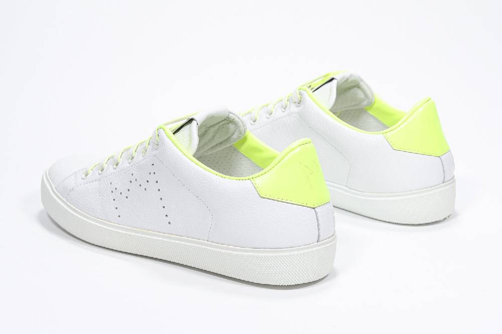 Leather Crown LC06 | Neon & Bianche - Basse - Donna Presa