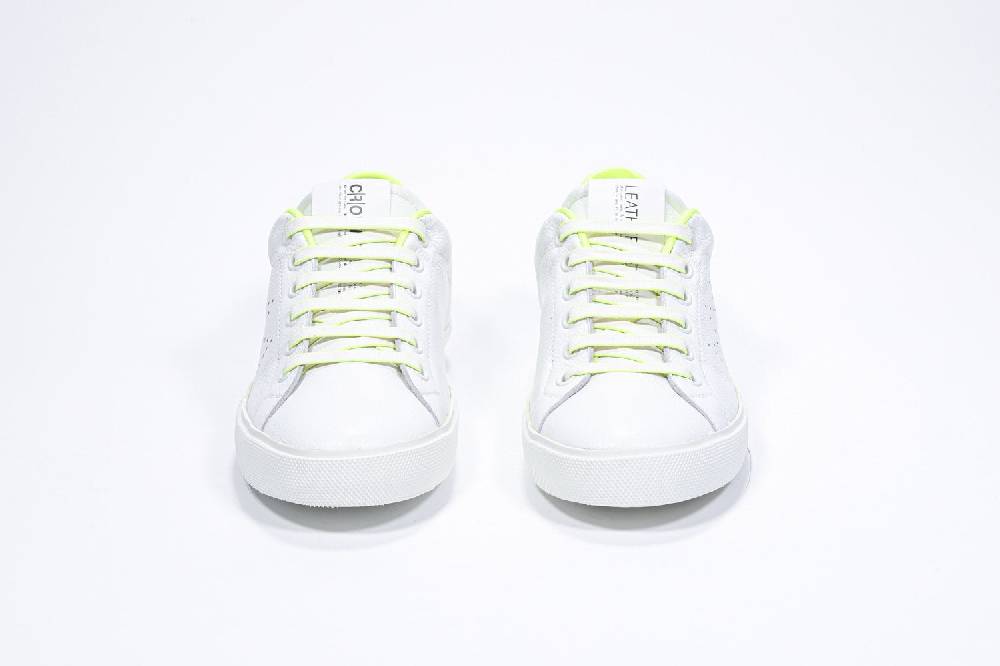 Leather Crown LC06 | Neon & Bianche - Basse - Donna Presa