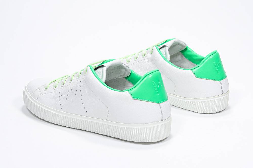 Leather Crown LC06 | Fluo & Bianche - Basse - Donna Offerta