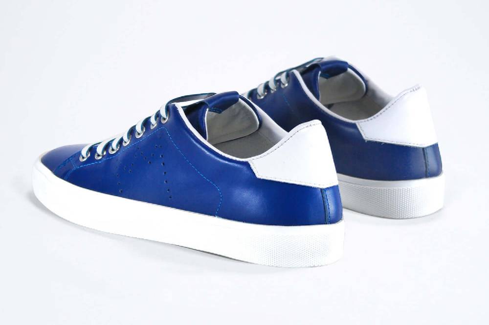 Leather Crown LC06 | Denim e bianco - BASSE - Donna Online