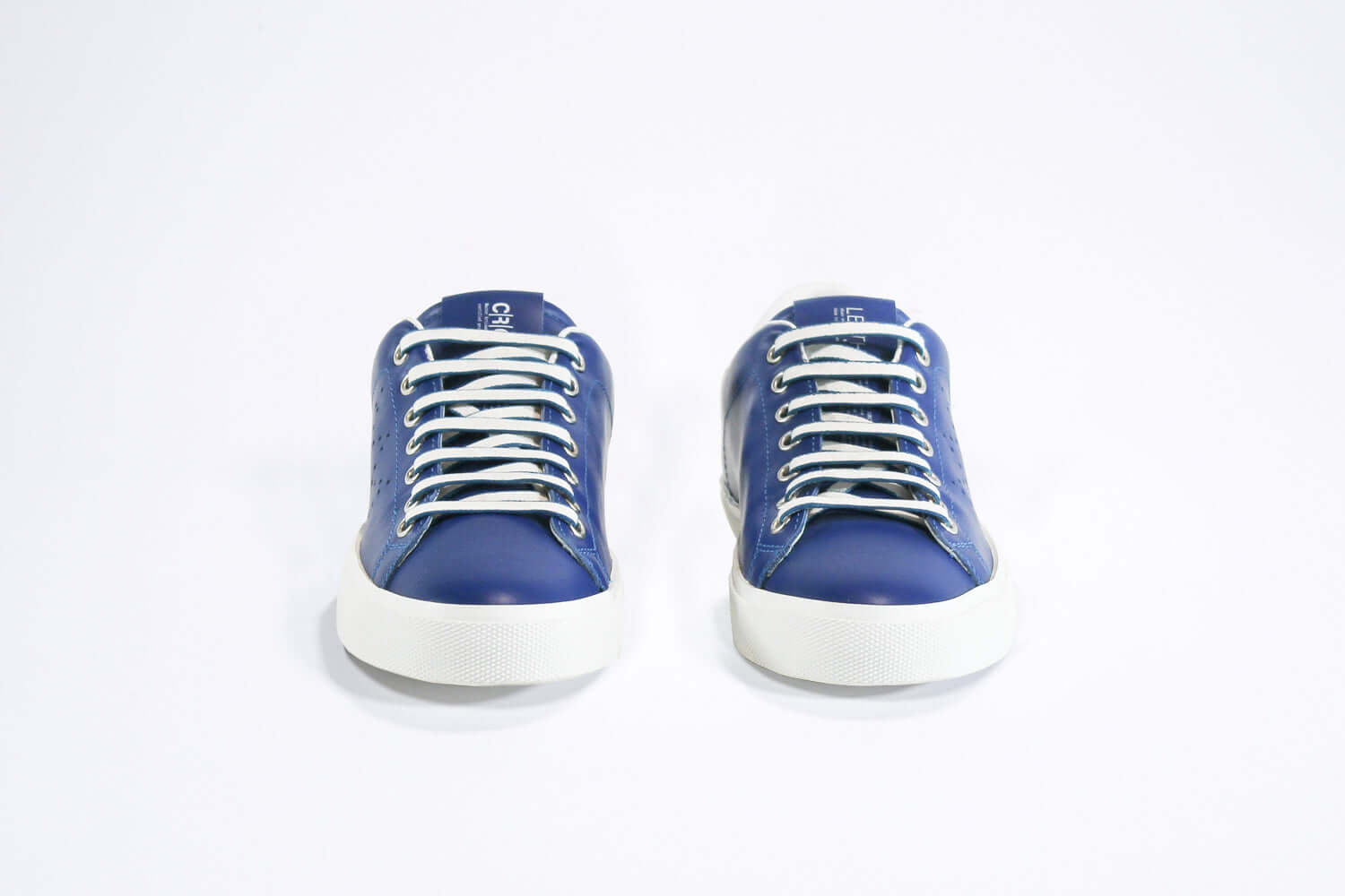 Leather Crown LC06 | Denim e bianco - BASSE - Donna Online