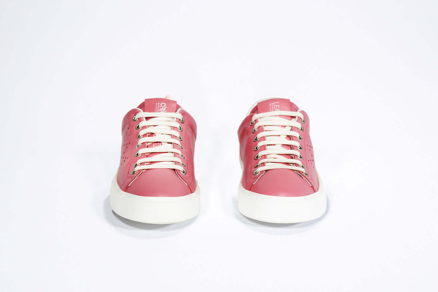 Leather Crown LC06 | Rosa e bianco - BASSE - Donna Outlet