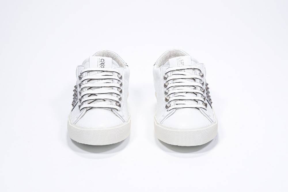 Leather Crown STUDLIGHT | Argento e bianco - BASSE - Donna Vendite Flash