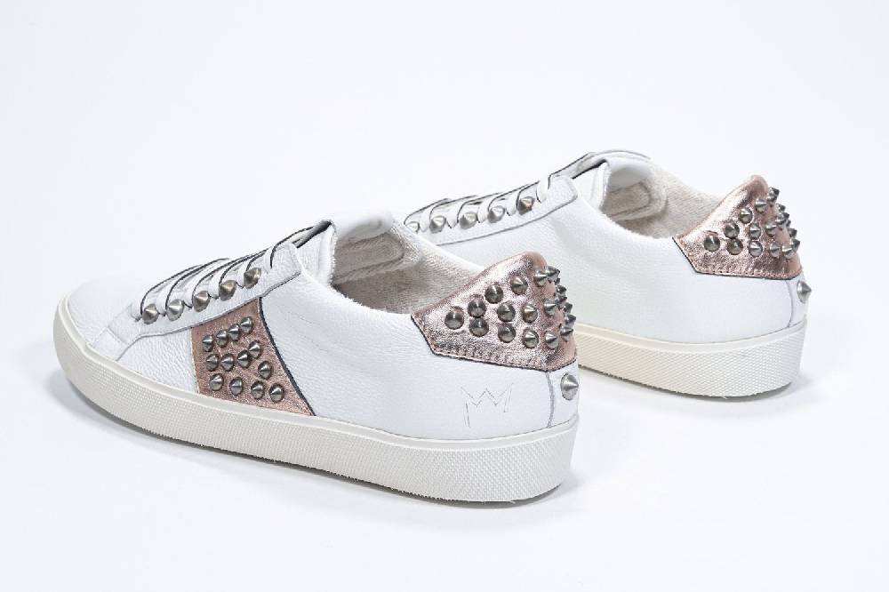 Leather Crown STUDLIGHT | Rosa e bianco - BASSE - Donna Negozio