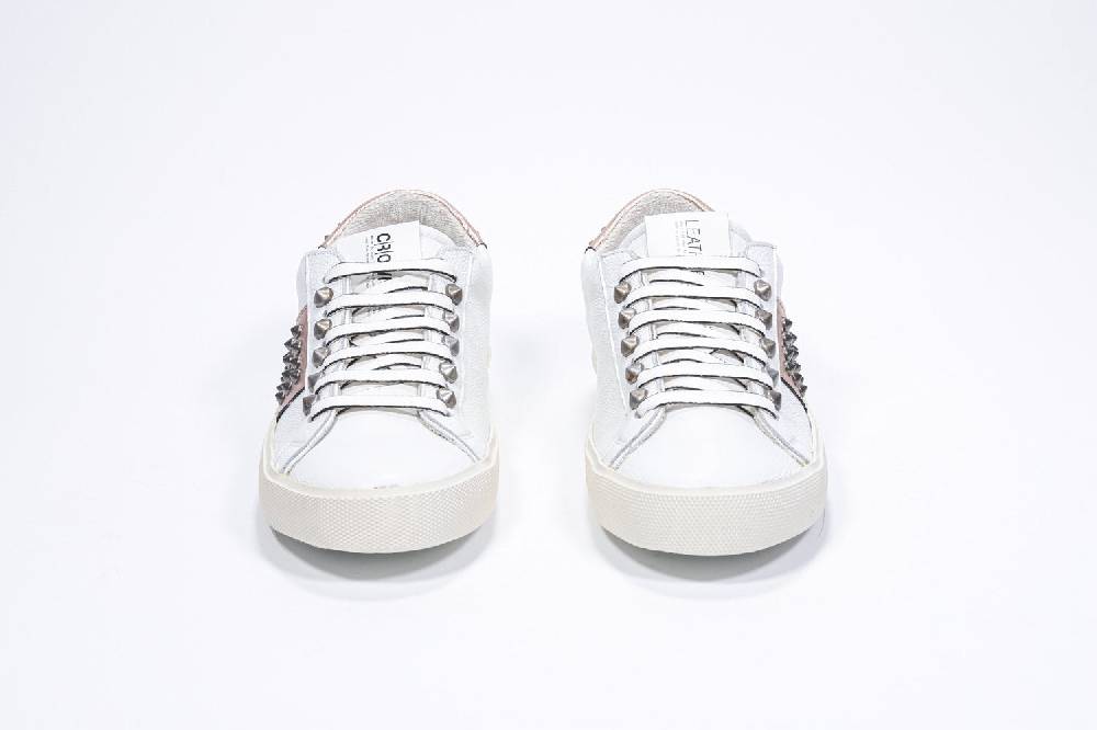 Leather Crown STUDLIGHT | Rosa e bianco - BASSE - Donna Negozio
