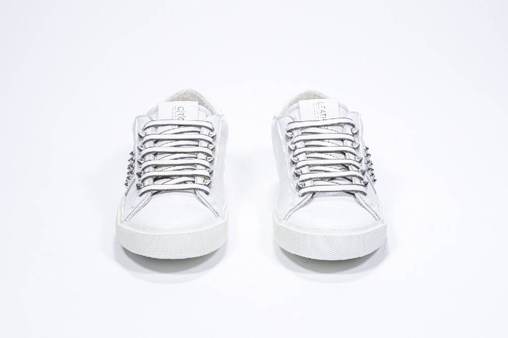 Leather Crown STUDLIGHT | Bianco - BASSE - Donna Nuova