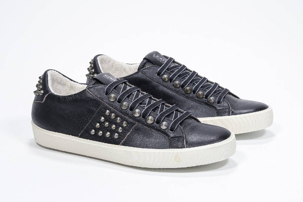 Leather Crown STUDLIGHT | Nero - BASSE - Donna In Linea