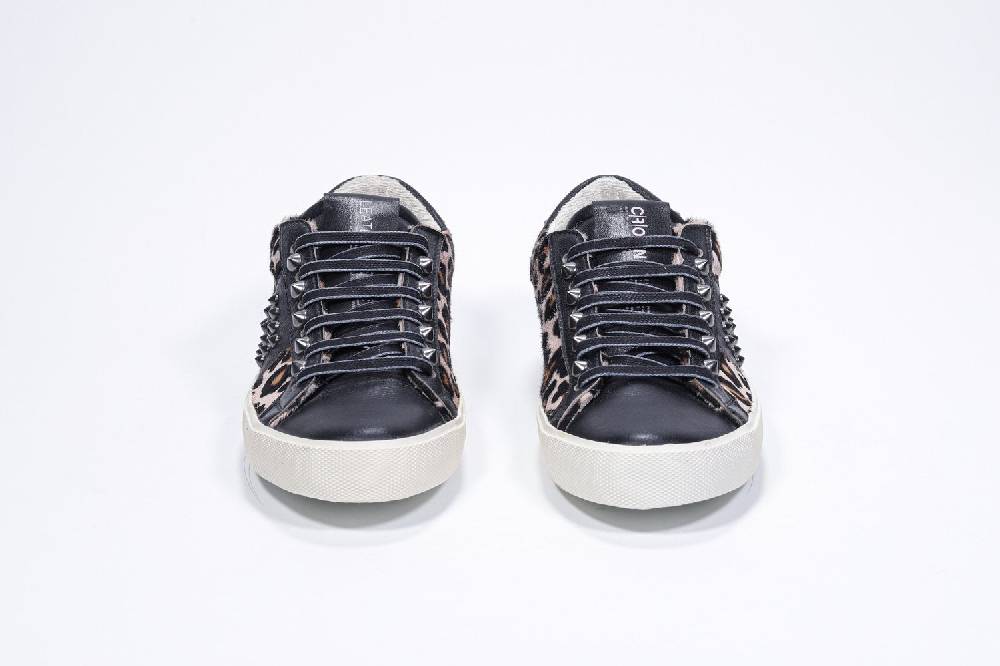 Leather Crown STUDLIGHT | Leo & Black - BASSE - Donna Spedizione Gratuita