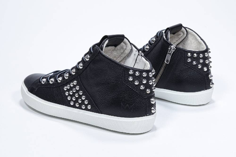 Leather Crown STUDBORN | Nere - Alte - Donna Acquista Ora