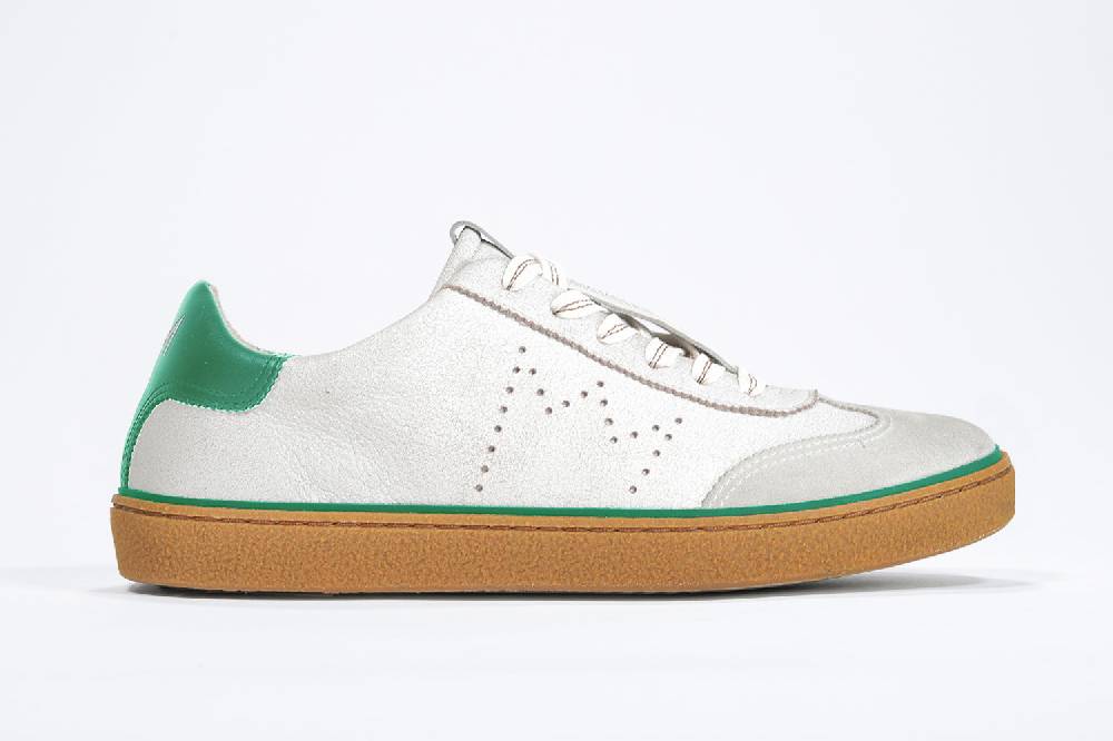 Leather Crown MODEL T | Retro Green - BASSE - Uomo Sottocosto