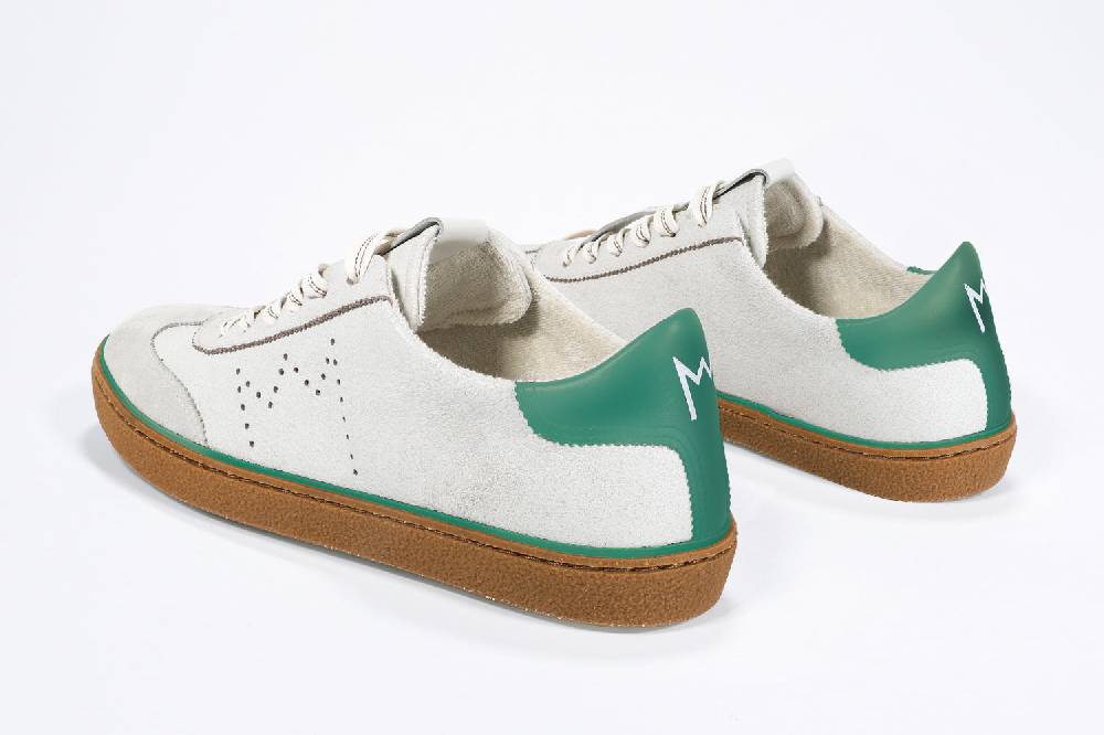 Leather Crown MODEL T | Retro Green - BASSE - Uomo Sottocosto