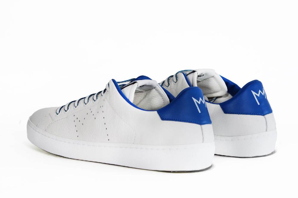 Leather Crown LC06 | Blu & Bianche - Basse - Uomo Convenienza