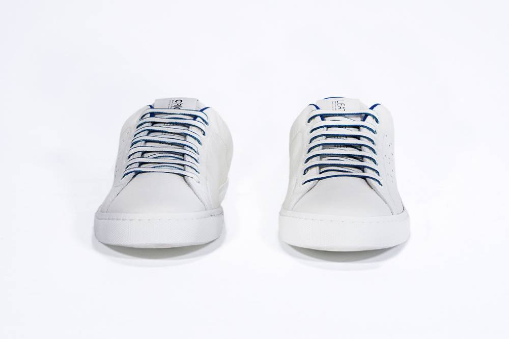 Leather Crown LC06 | Blu & Bianche - Basse - Uomo Convenienza