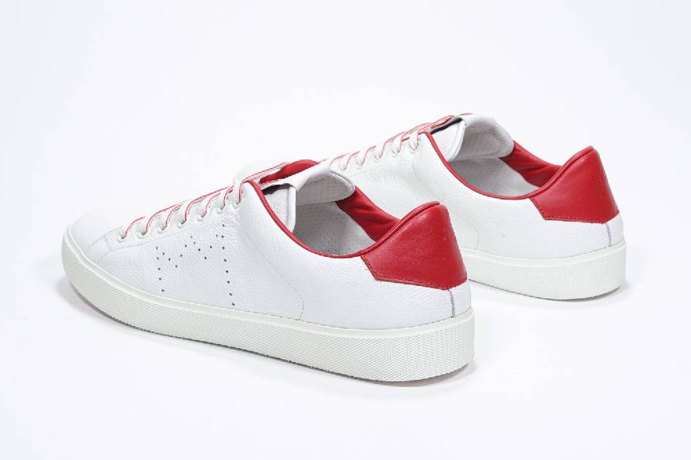 Leather Crown LC06 | Rosse & Bianche - Basse - Uomo Novità