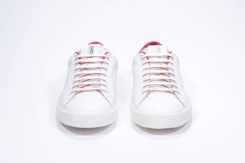 Leather Crown LC06 | Rosse & Bianche - Basse - Uomo Novità
