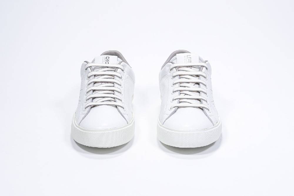 Leather Crown LC06 | Beige & Bianche - Basse - Uomo Economico