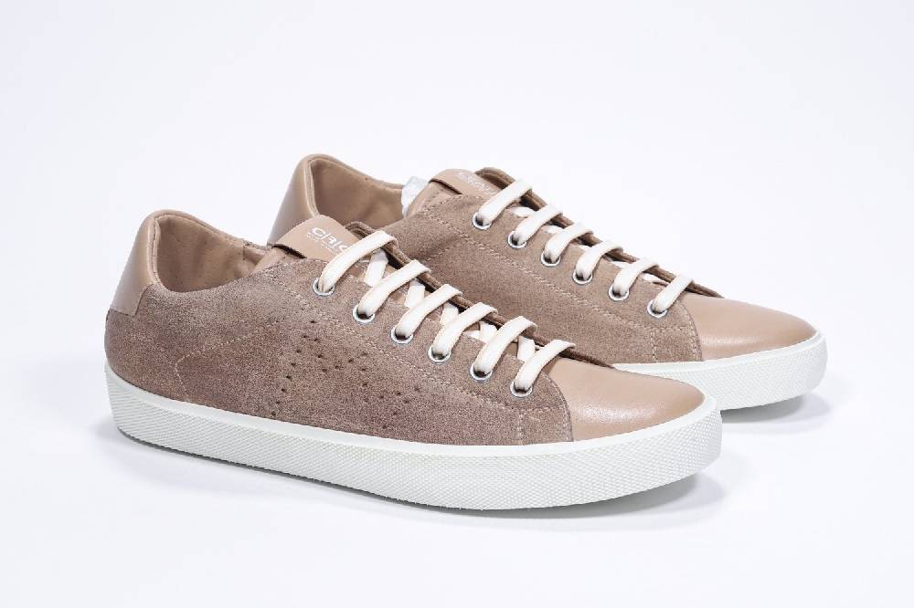 Leather Crown PURE | Beige - Basse - Uomo Saldi Di Fabbrica
