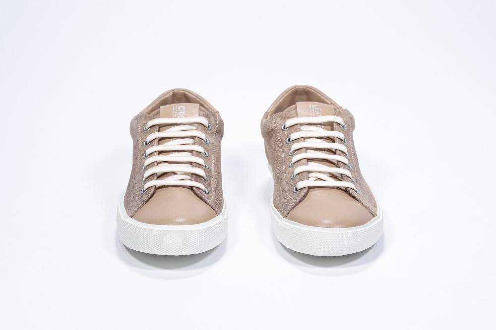 Leather Crown PURE | Beige - Basse - Uomo Saldi Di Fabbrica