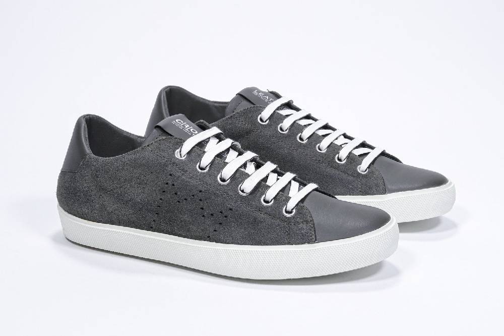 Leather Crown PURE | Verde militare - Basse - Uomo Vendite Flash