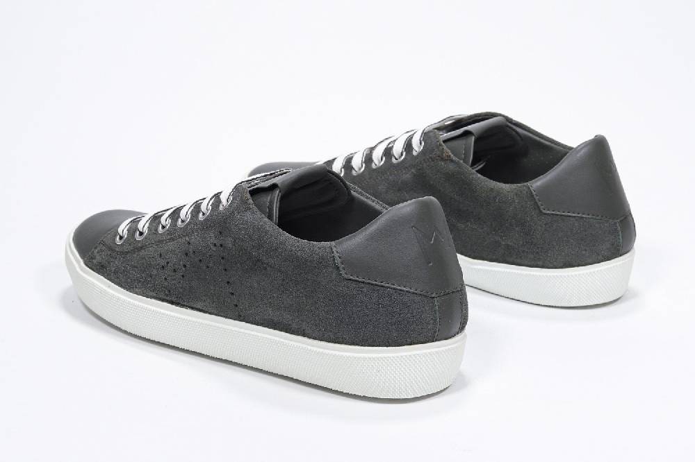Leather Crown PURE | Verde militare - Basse - Uomo Vendite Flash