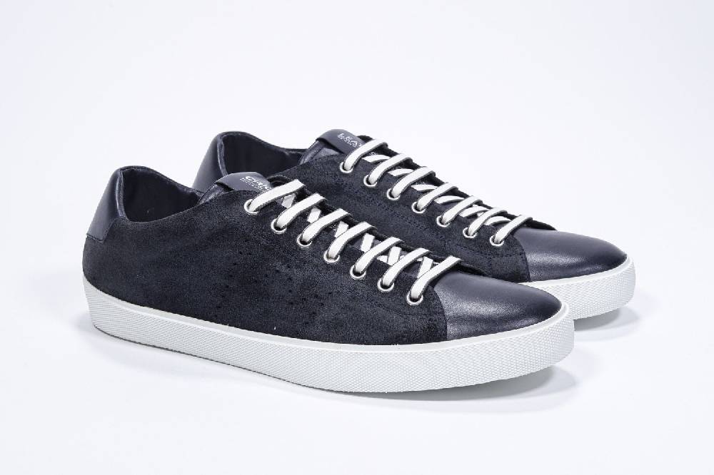 Leather Crown PURE | Navy - Basse - Uomo In Saldo