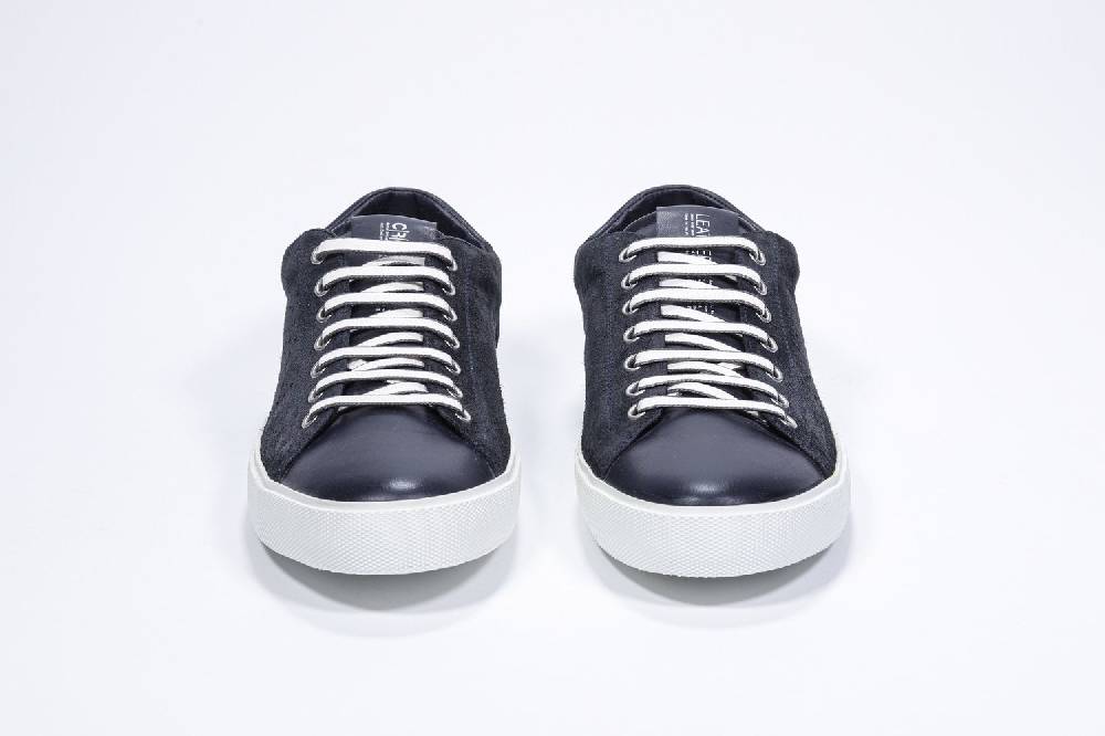 Leather Crown PURE | Navy - Basse - Uomo In Saldo
