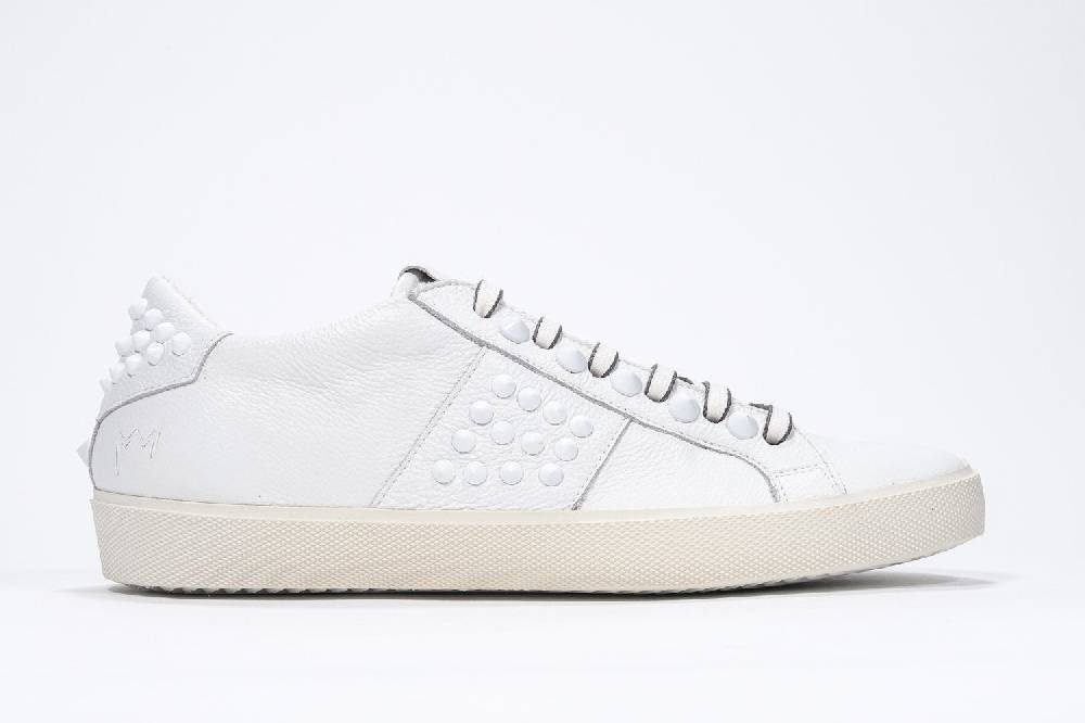 Leather Crown STUDLIGHT | Tutto bianco - BASSE - Uomo Nuova