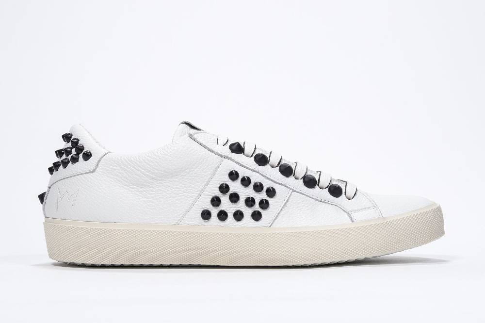 Leather Crown STUDLIGHT | Bianco - BASSE - Uomo Moda