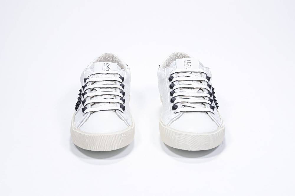 Leather Crown STUDLIGHT | Bianco - BASSE - Uomo Moda