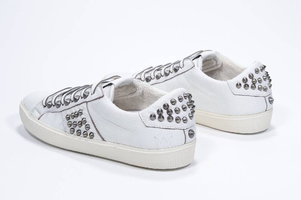 Leather Crown STUDLIGHT | Bianco - BASSE - Uomo Italy