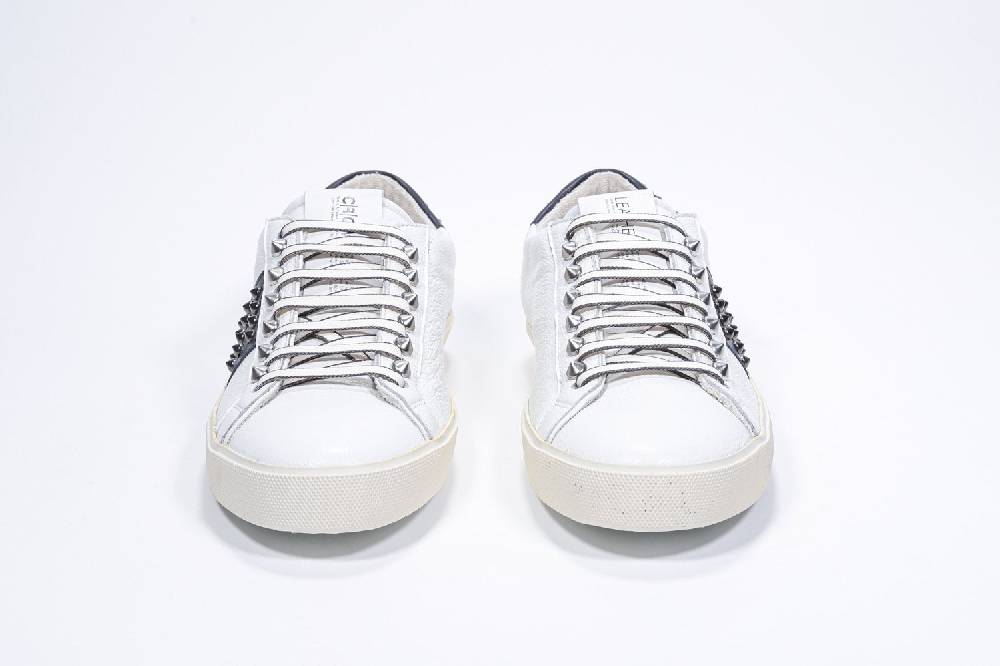 Leather Crown STUDLIGHT | Bianco e nero - BASSE - Uomo Italia