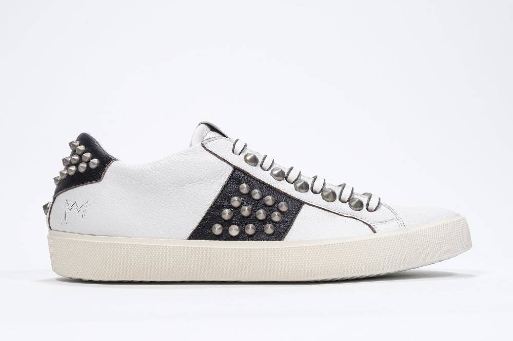 Leather Crown STUDLIGHT | Bianco e nero - BASSE - Uomo 2025