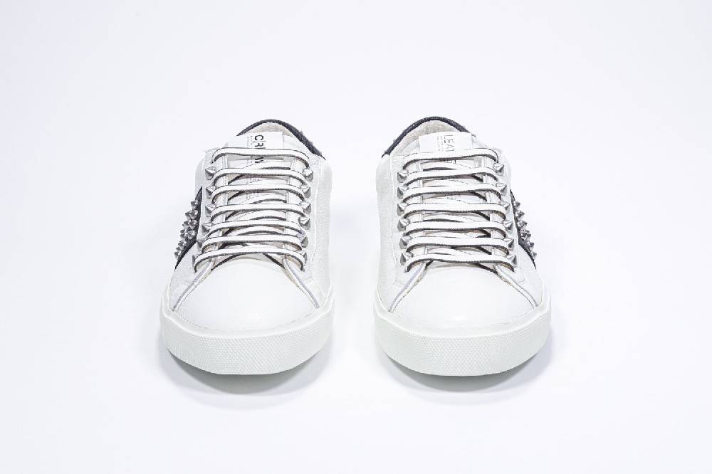Leather Crown STUDLIGHT | Bianco e Marina - BASSE - Uomo Nuovo