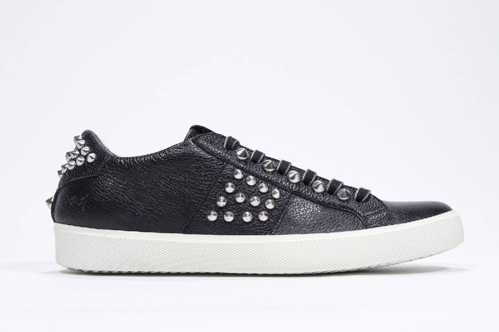 Leather Crown STUDLIGHT | Nero - BASSE - Uomo Soddisfazione Garantita