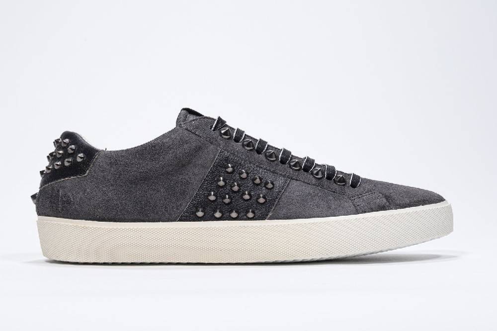 Leather Crown STUDLIGHT | Grigio - BASSE - Uomo Negozi Online