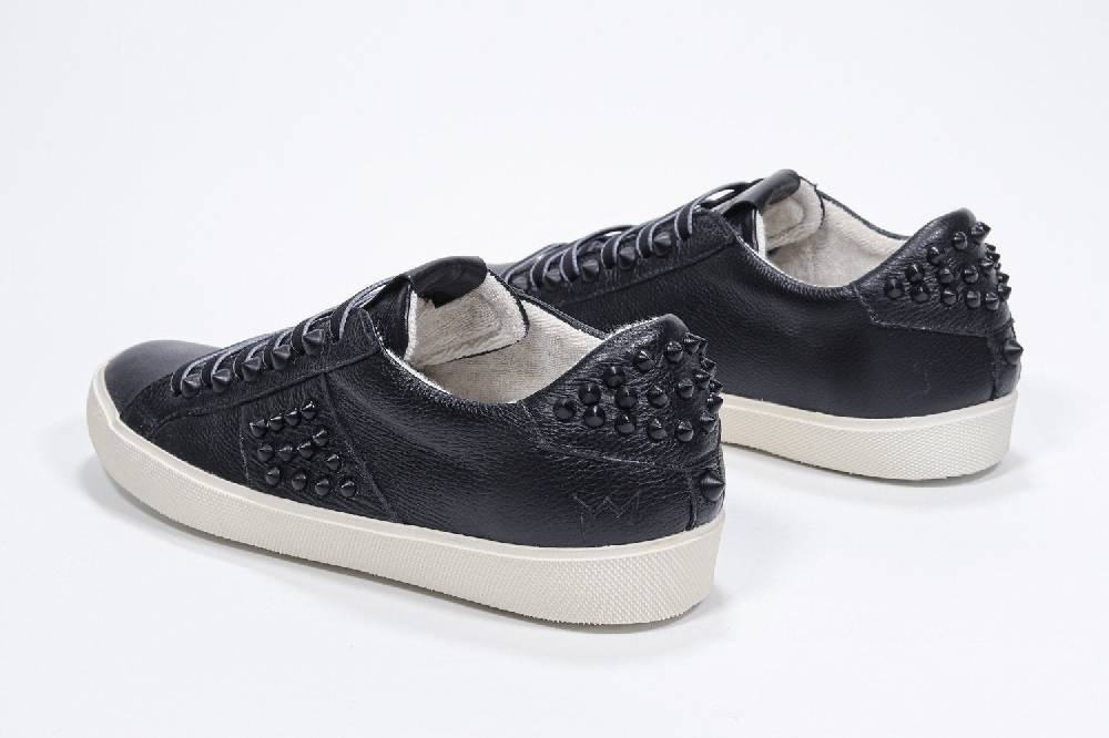 Leather Crown STUDLIGHT | Tutto nero - BASSE - Uomo Consegna Veloce
