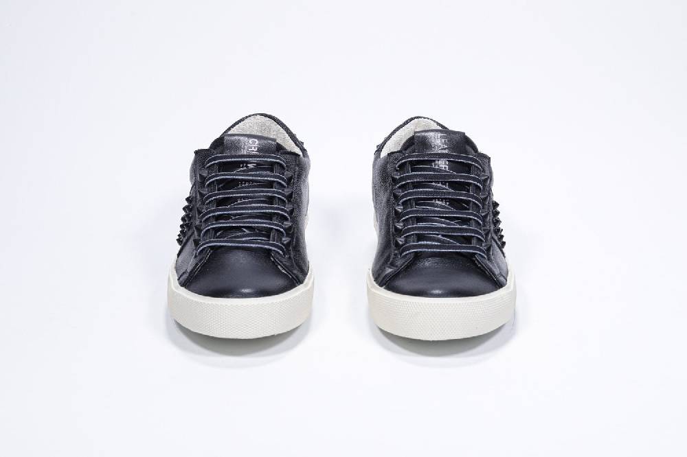 Leather Crown STUDLIGHT | Tutto nero - BASSE - Uomo Consegna Veloce