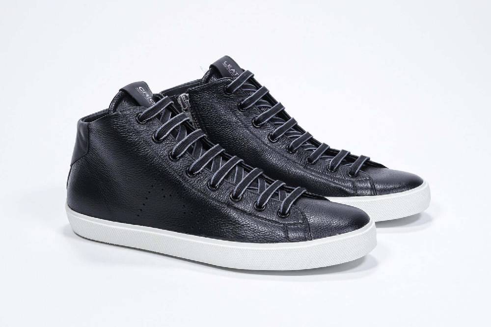 Leather Crown EARTH | Nere - Alte - Uomo Fino Al -60%