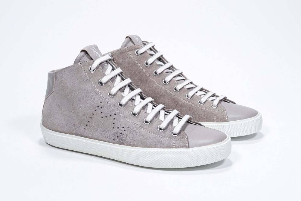 Leather Crown EARTH | Beige - Alte - Uomo Sottocosto