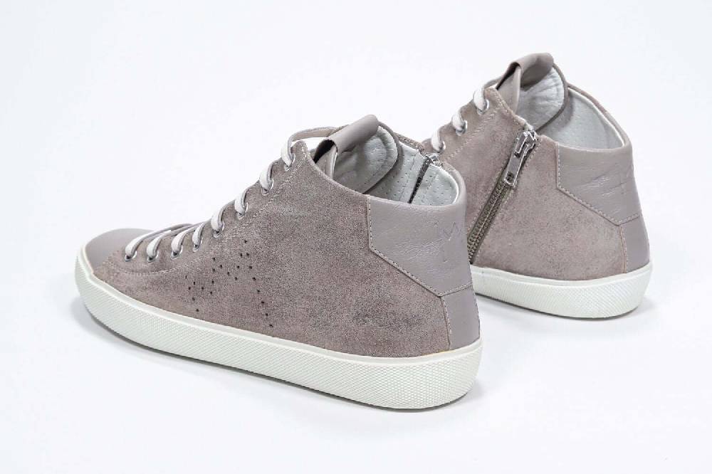 Leather Crown EARTH | Beige - Alte - Uomo Sottocosto